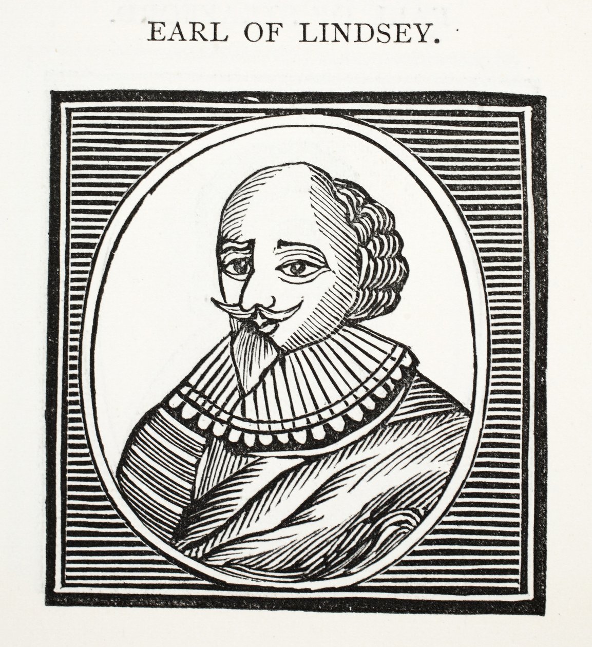 Conde de Lindsey, ilustración de Chap-books del siglo XVIII de John Ashton, pub. 1882 de English School