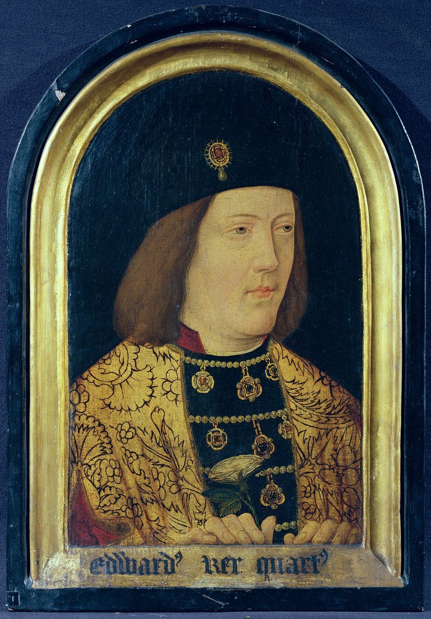 Eduardo IV, c.1510-1540 (óleo sobre tabla) (véase también 711008) de English School