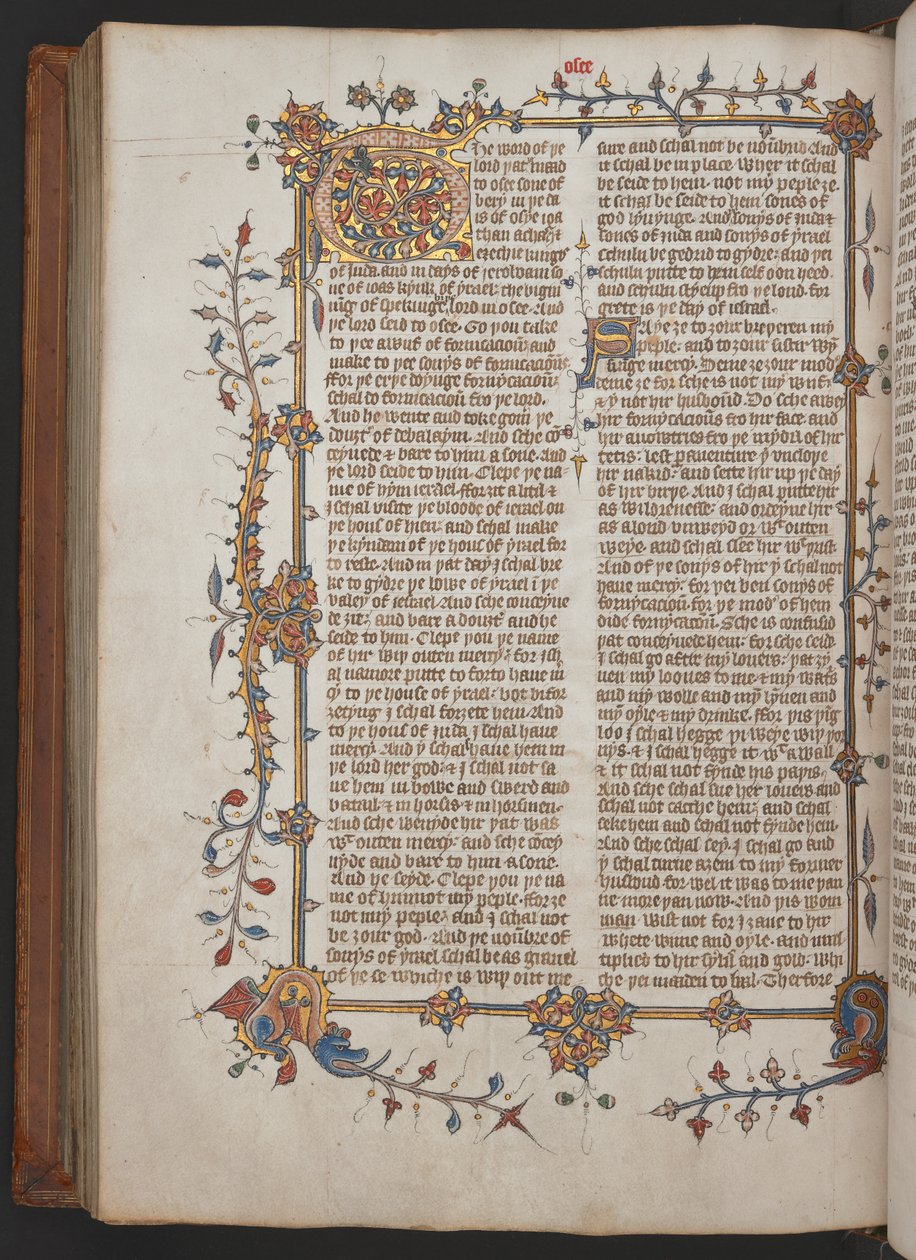 Egerton 617, Biblia wycliffita, antes de 1397 (vitela) de English School