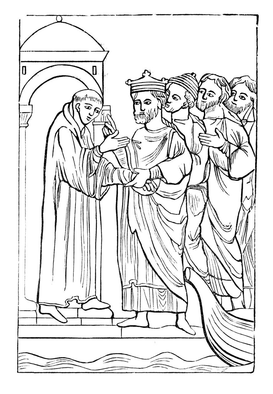 Egfrid, rey de Northumberland, de 