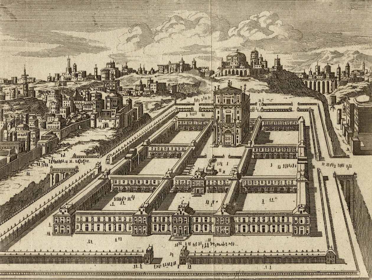 Elevación del Templo de Jerusalén construido por Herodes de English School