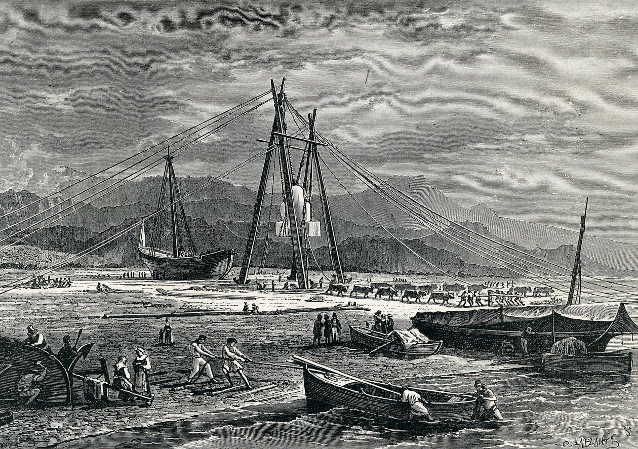 Embarque de un bloque de mármol: Avenza de English School