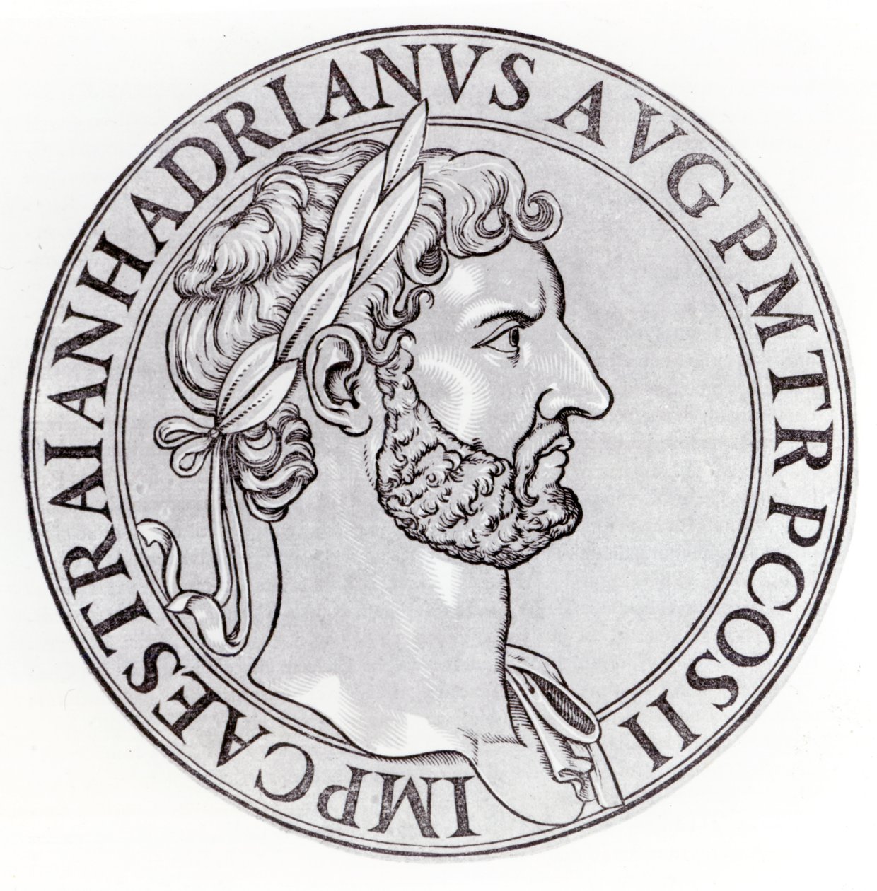 Emperador Adriano (76-138) de English School