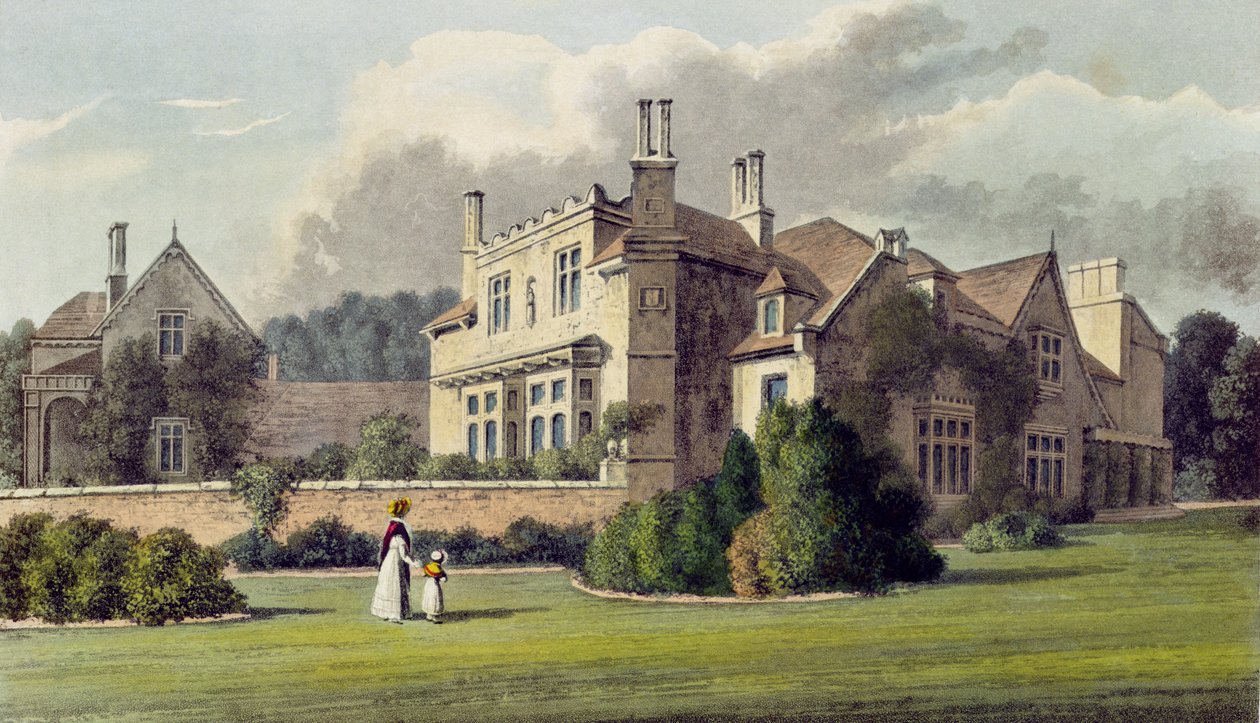 Endsleigh, del Repositorio de Artes de Ackermann, 1823 de English School