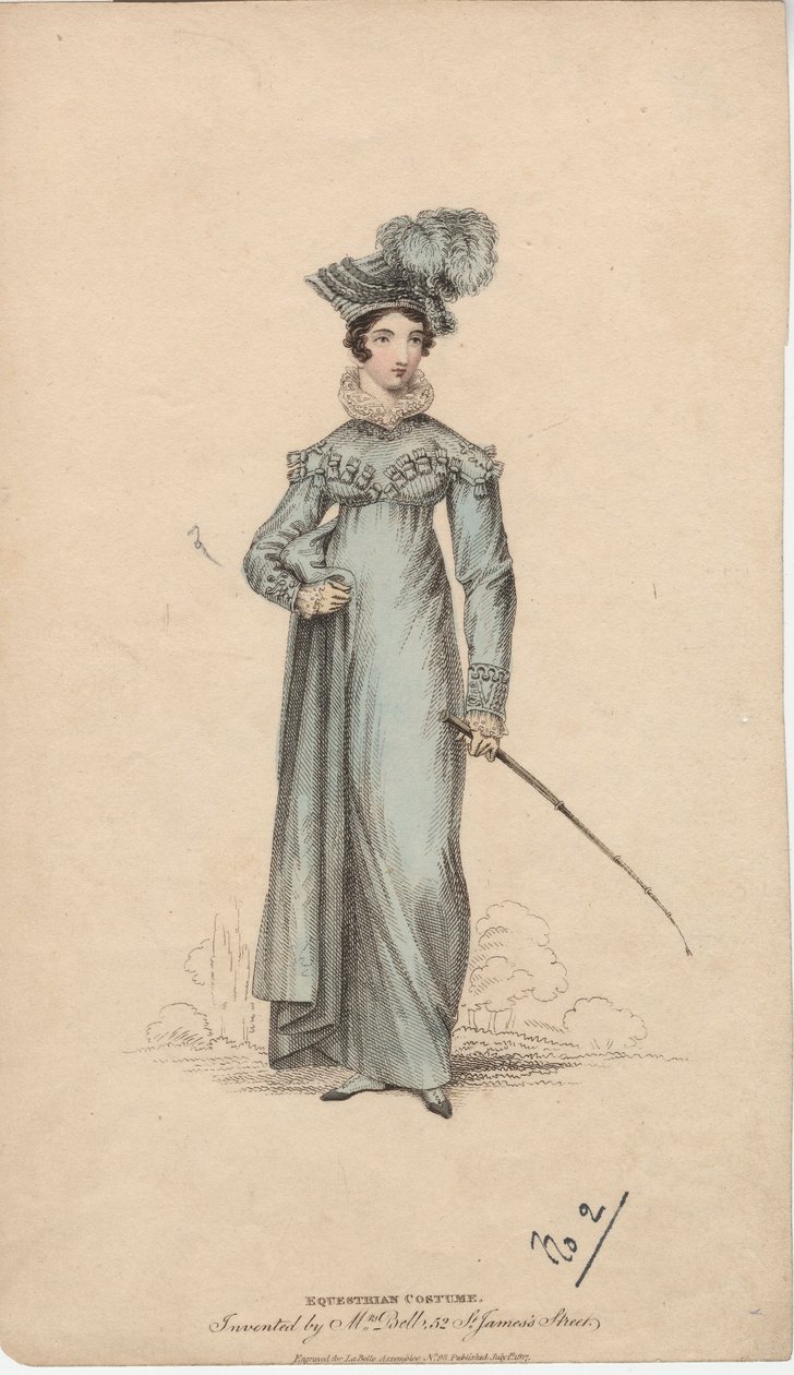 Traje ecuestre de English School