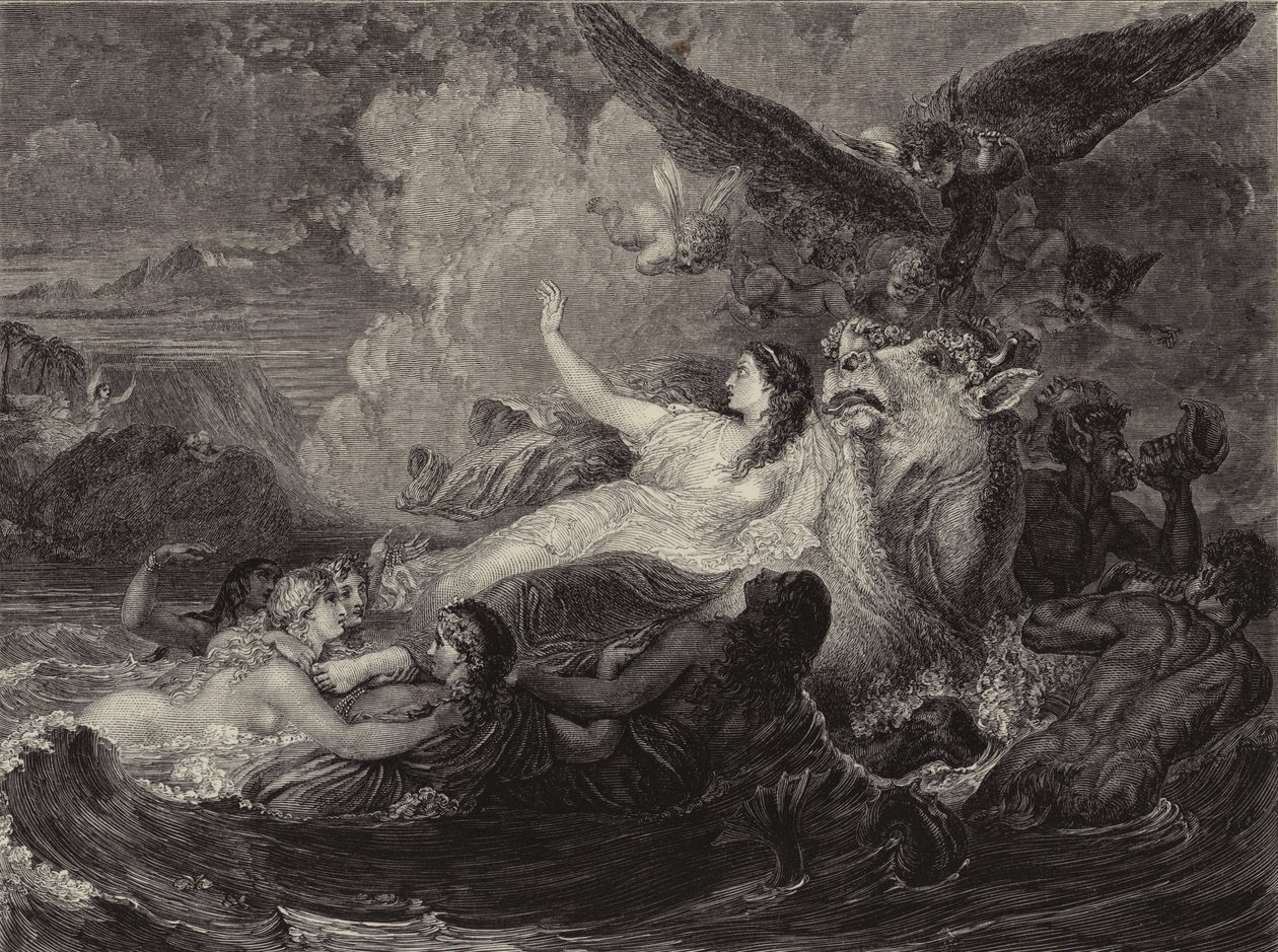 Europa (grabado) de English School