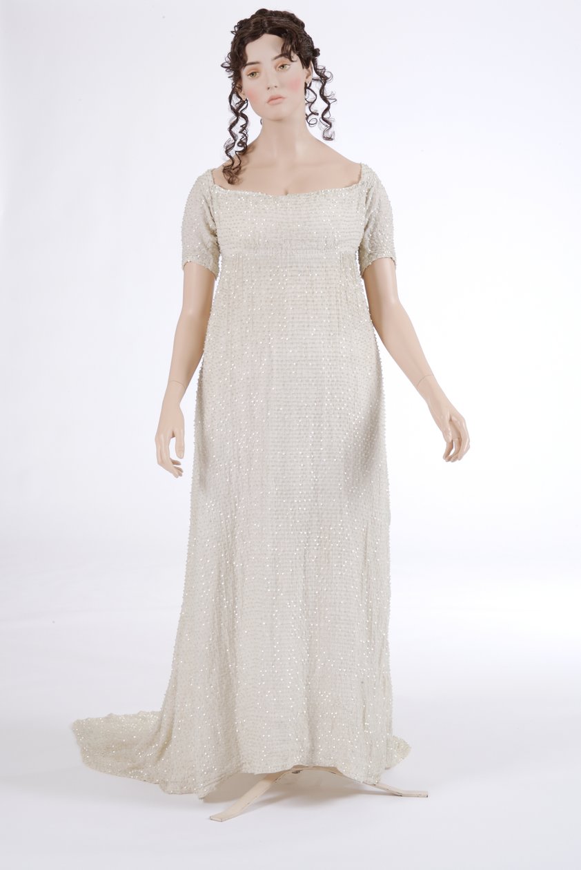 Vestido de noche, 1800 de English School