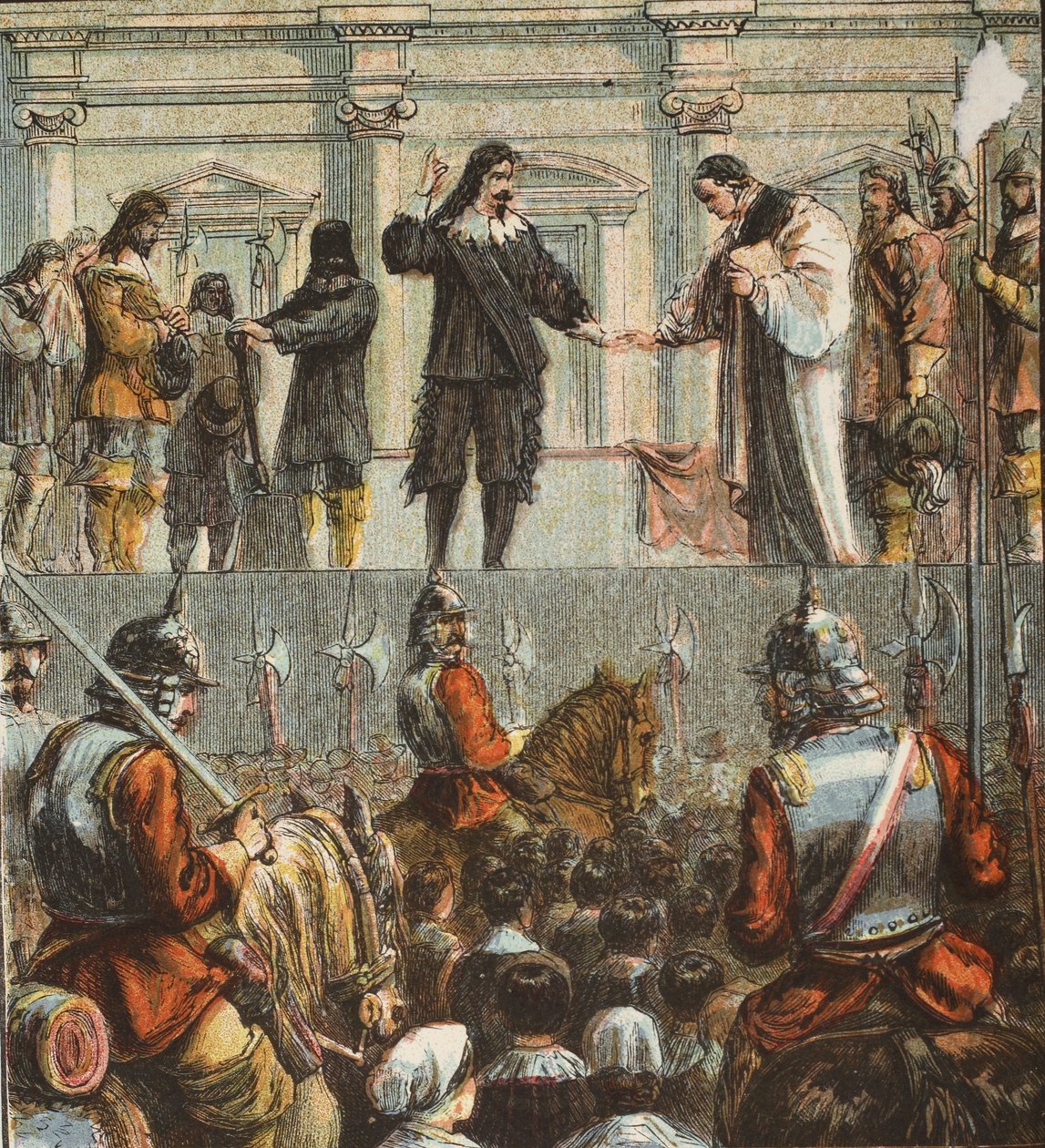 Ejecución de Carlos I de English School