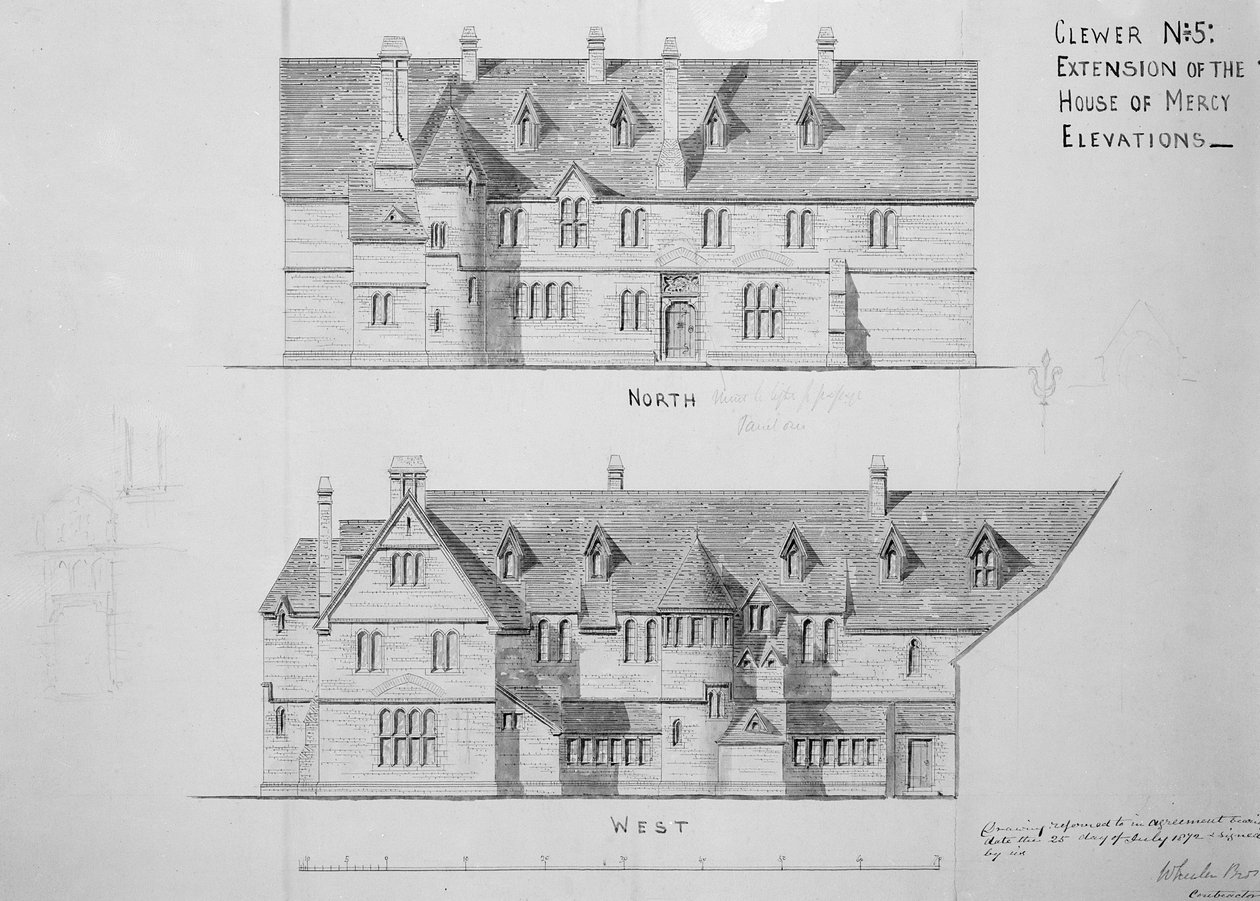 Extensión de la Casa de la Misericordia, Clewer de English School