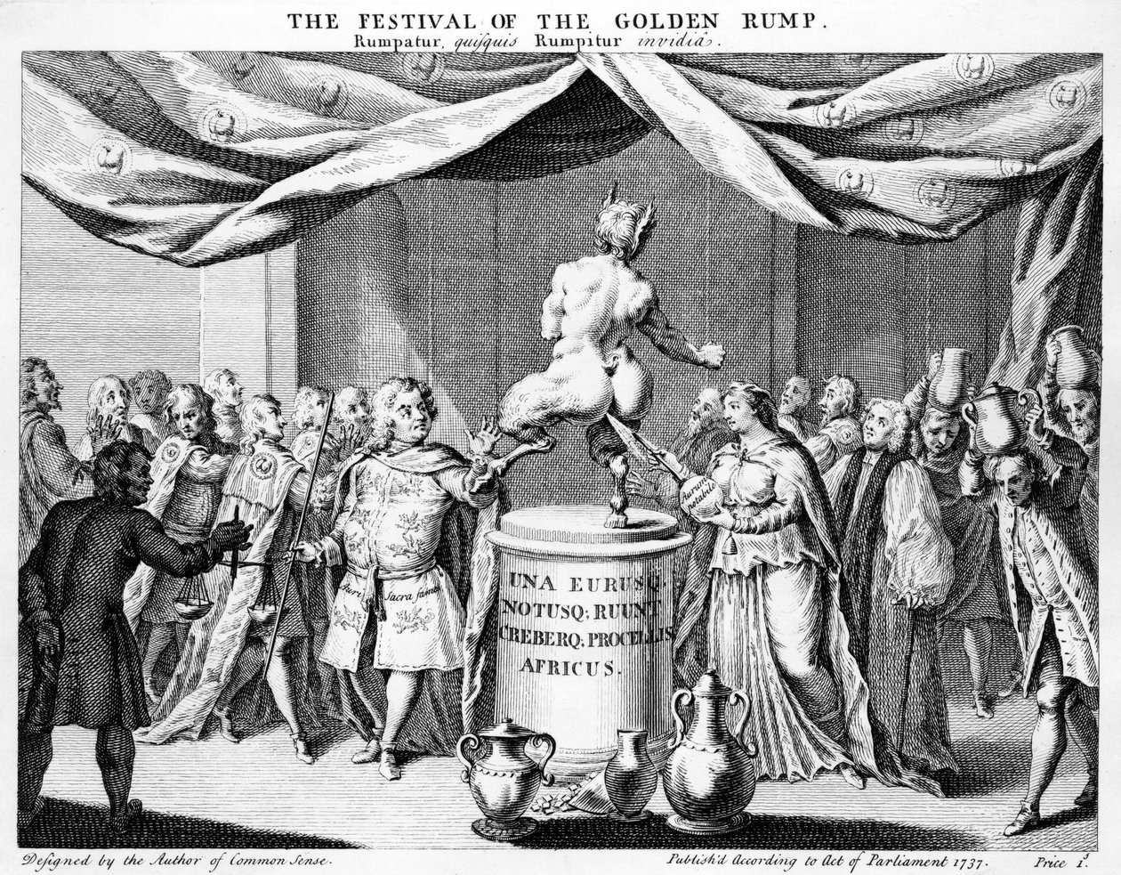 Festival del Rabo Dorado, 1737 de English School