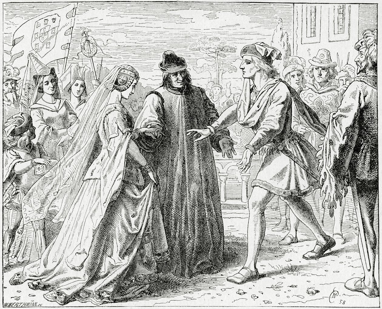 Recepción de Friedrich de Eleanor de English School