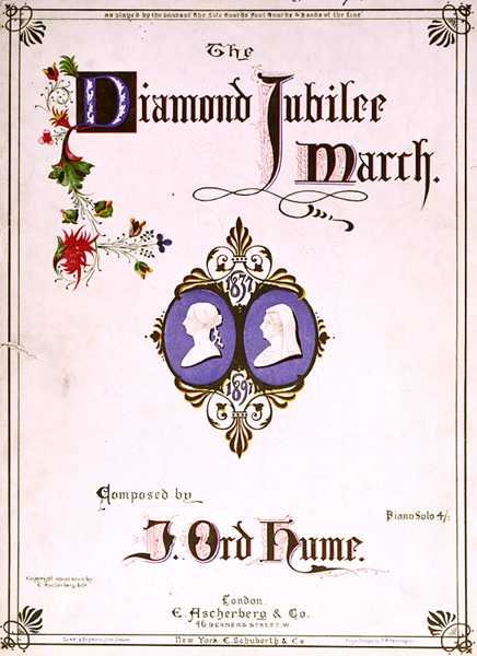 Portada de la partitura musical para 