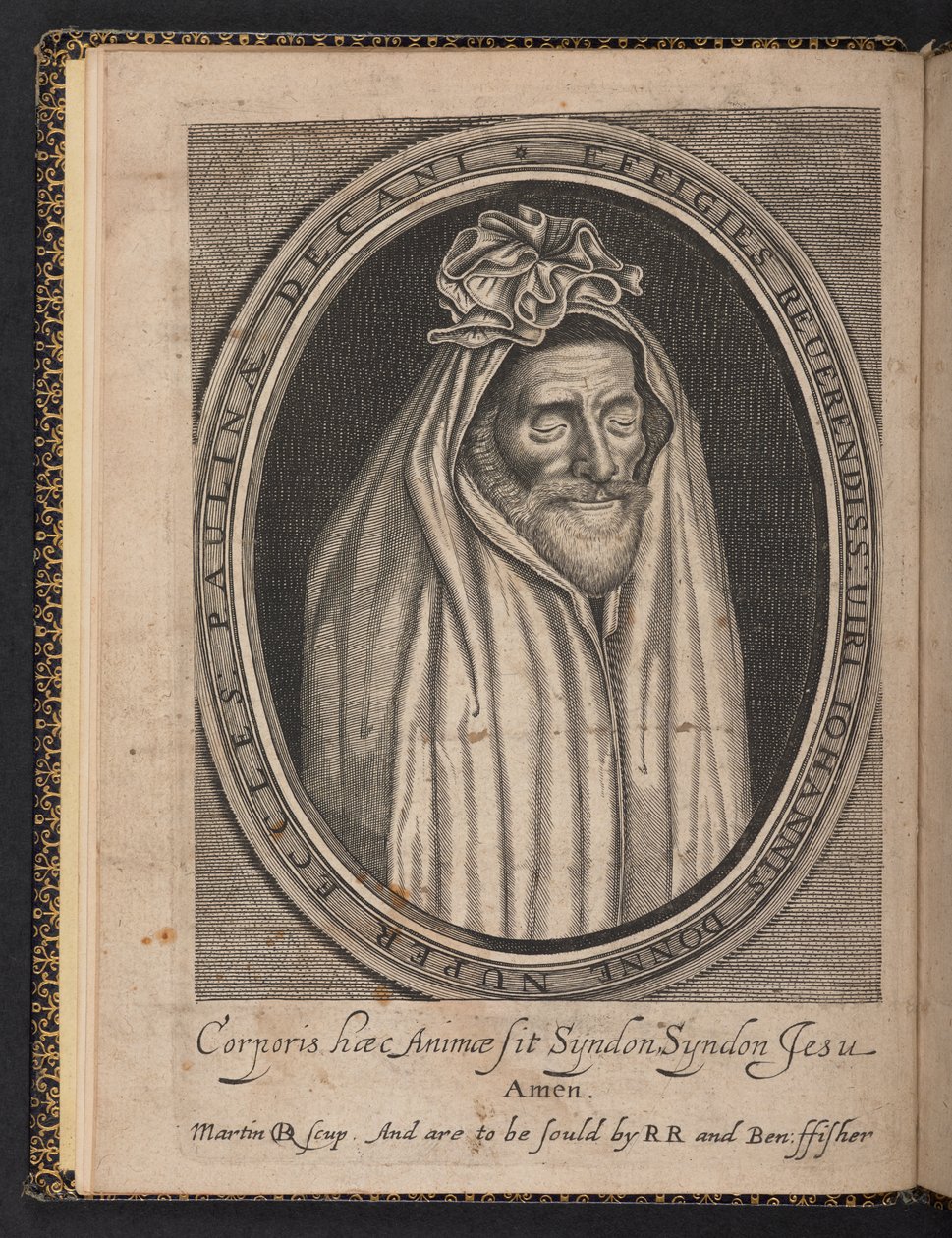 Frontispicio de Deaths Duell de John Donne de English School
