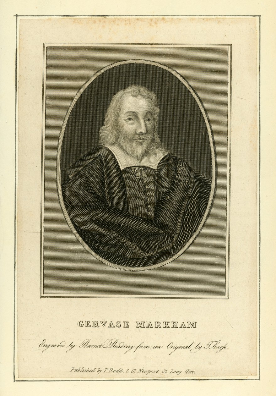 Gervase Markham (grabado) de English School