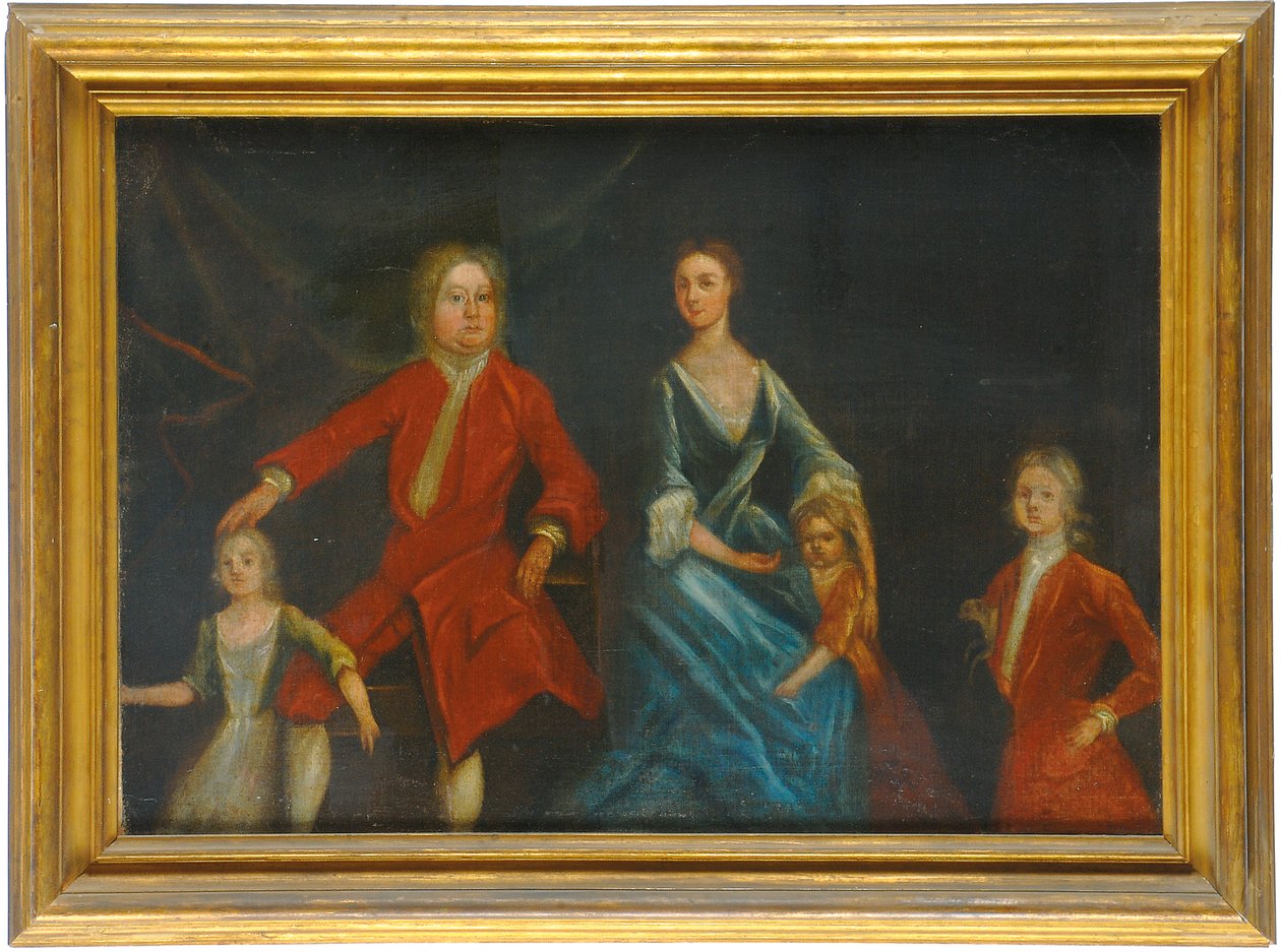 Retrato de grupo de la familia Arundell de Wardour de English School