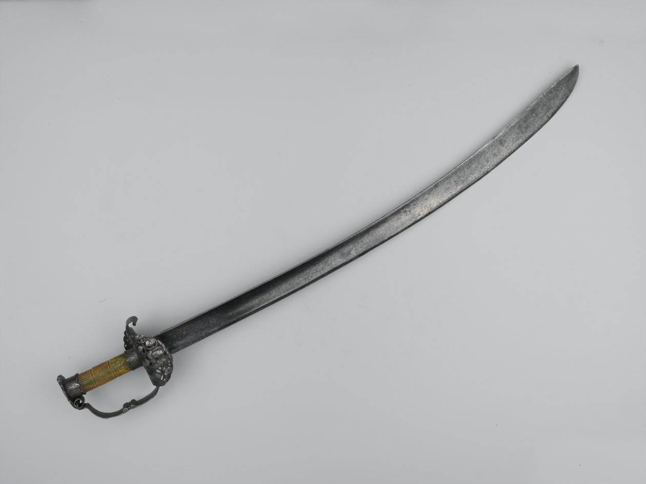 Espada colgante, circa 1640 de English School