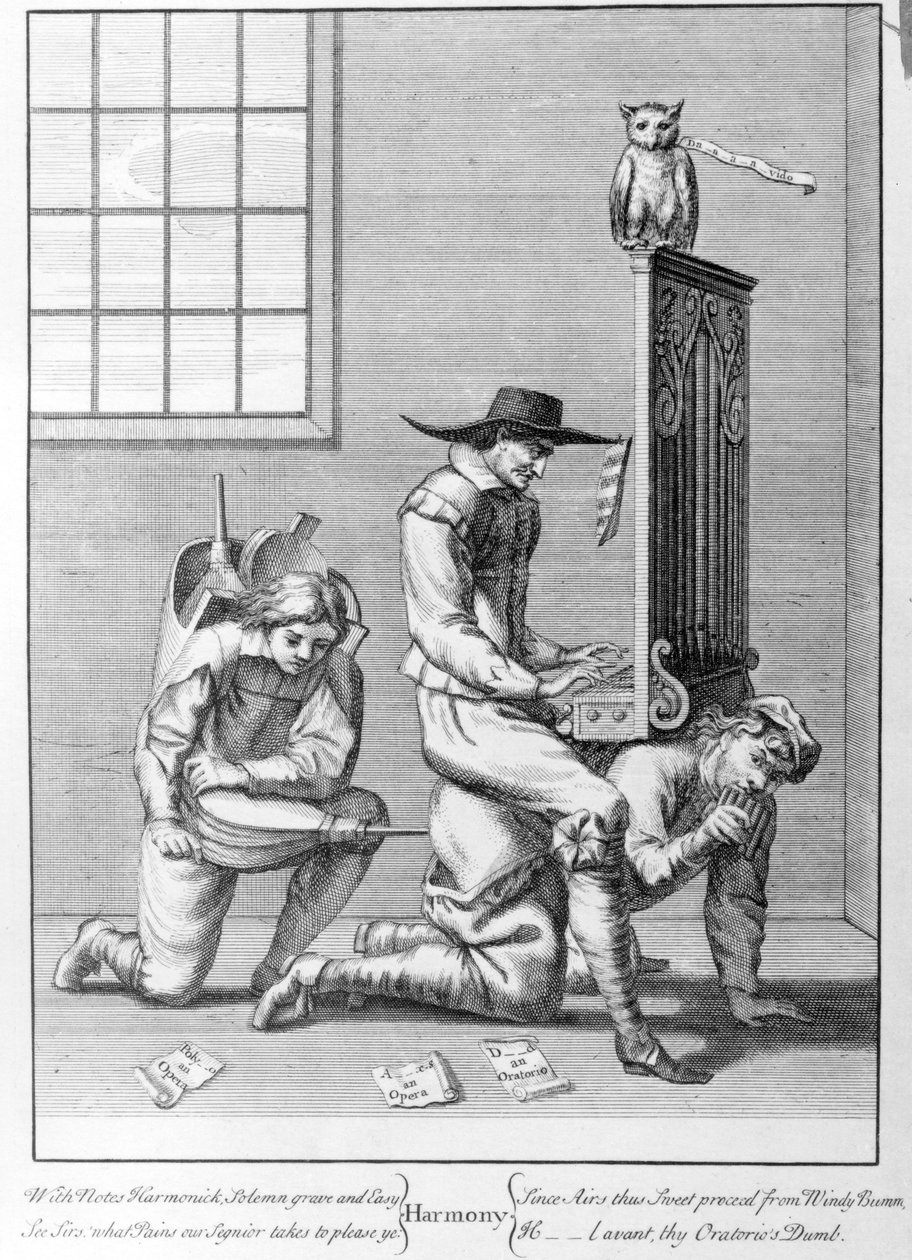 Armonía, 1735 de English School