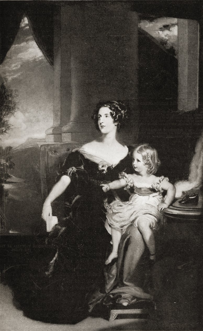 Harriet Duquesa de Sutherland de English School