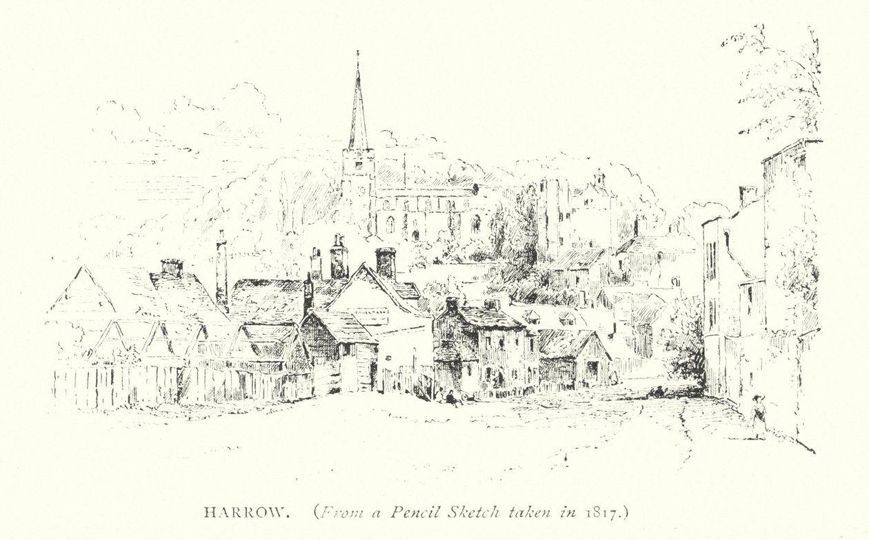 Harrow (grabado) de English School