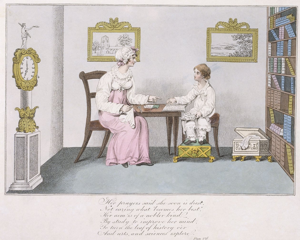 Sus oraciones, 1817 de English School