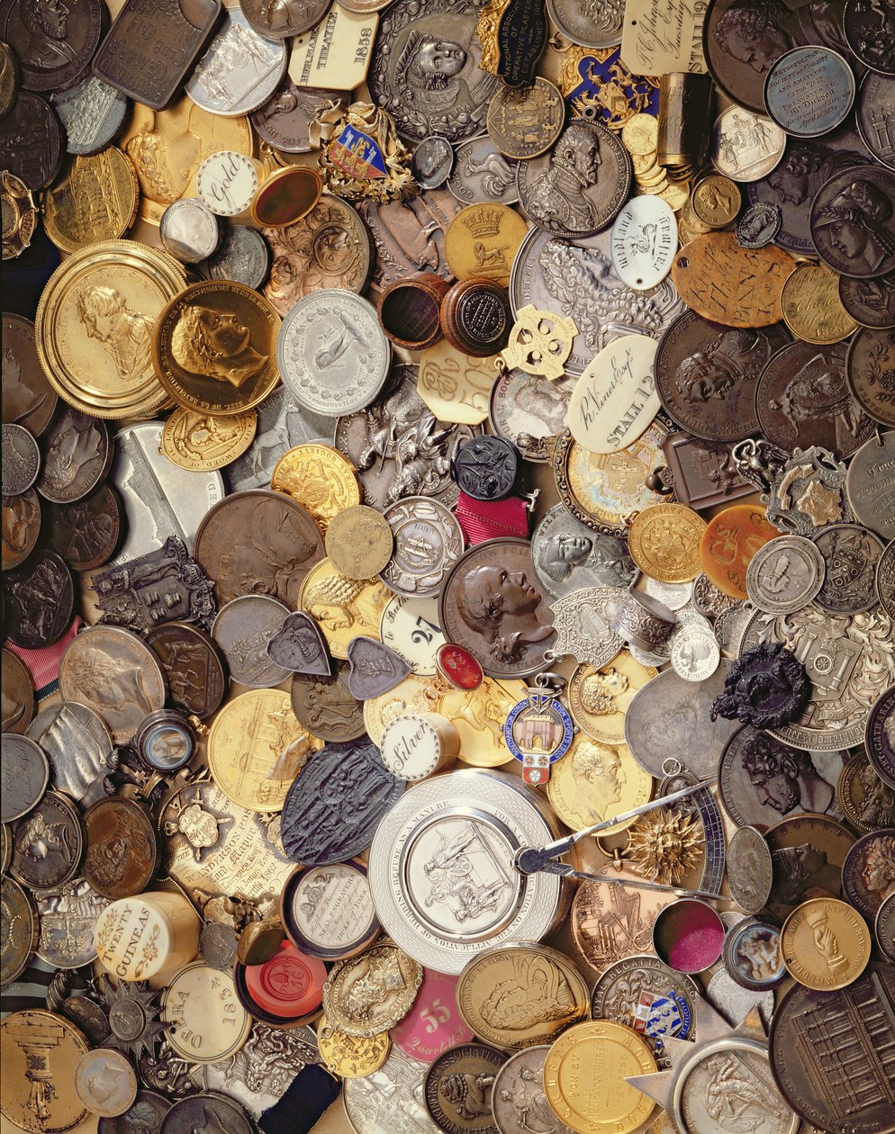 Medallas históricas, monedas e insignias, 1600-1900 de English School