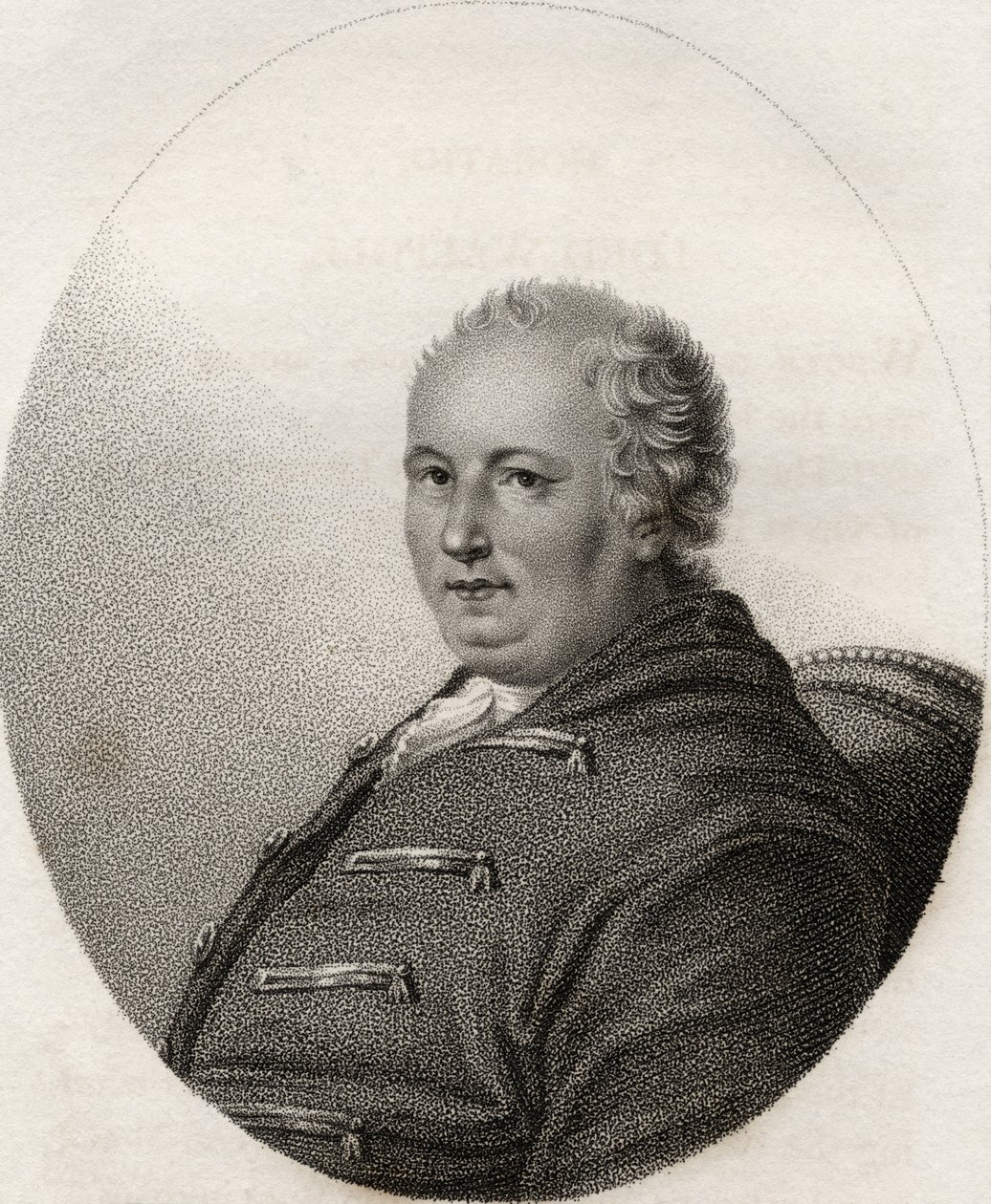 Horatio Walpole, grabado por Geremia, ilustración de 