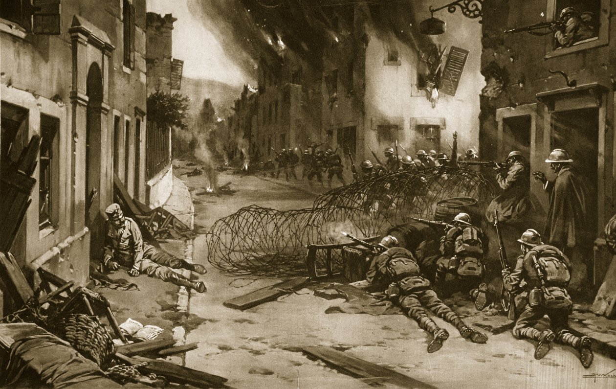 Cómo los italianos expulsaron a los austriacos de Asiago en llamas en junio de 1916 y detuvieron su avance hacia las llanuras venecianas, 1914-19 de English School