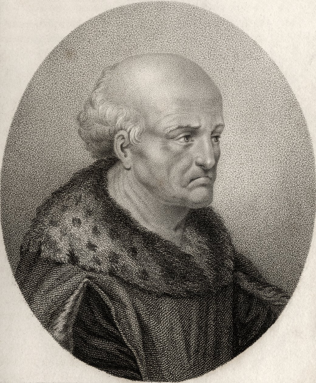 Humphrey, Duque de Gloucester, grabado por Gerimia, de 