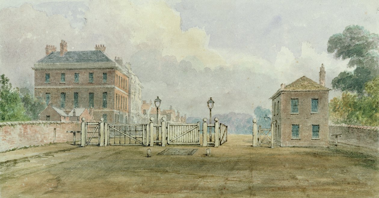 Peaje de Hyde Park Corner, 1785 de English School