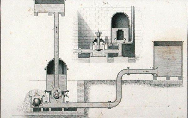 Ariete hidráulico de 