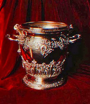 Cubitera con armas del 1er Conde de Bristol por Rollo, 1715-20 de English School