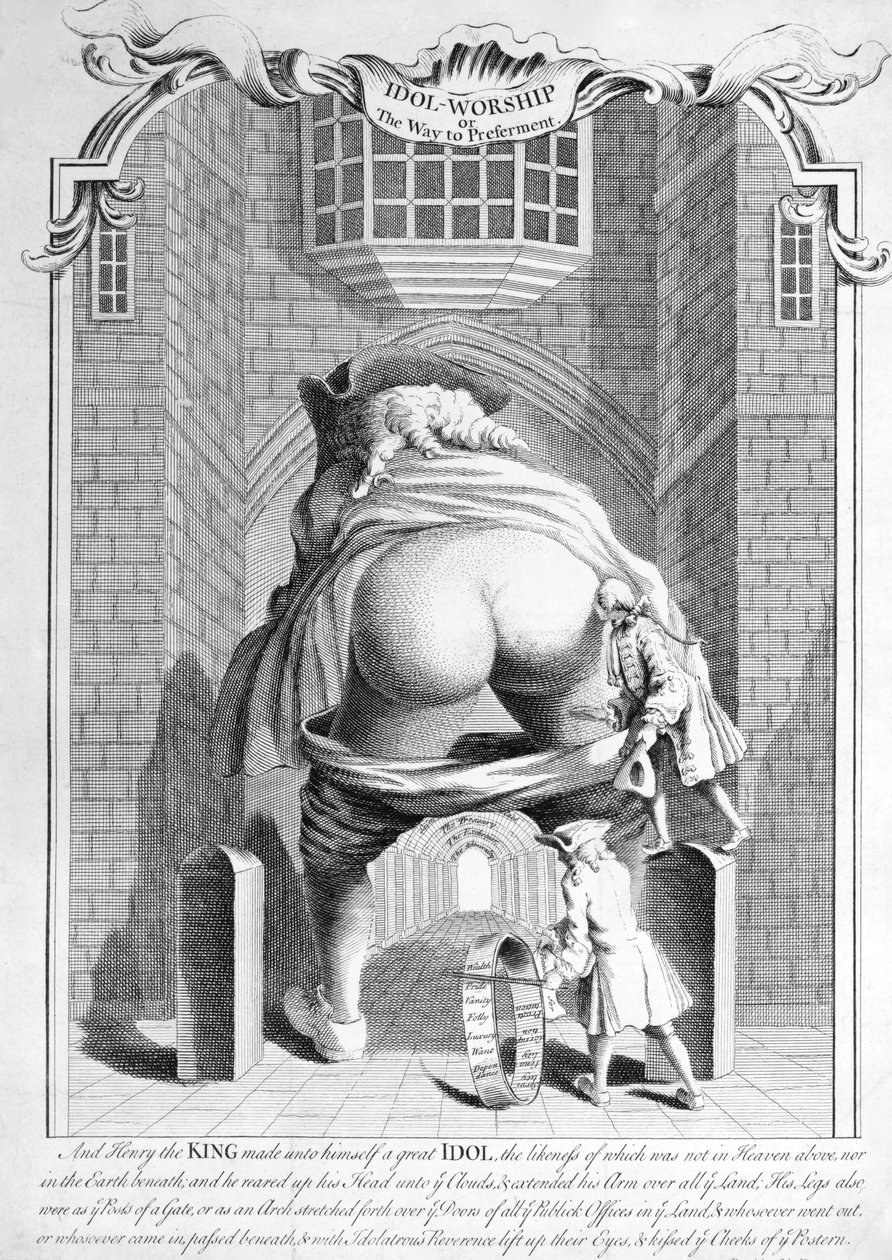 Idolatría o el camino al ascenso, 1740 de English School