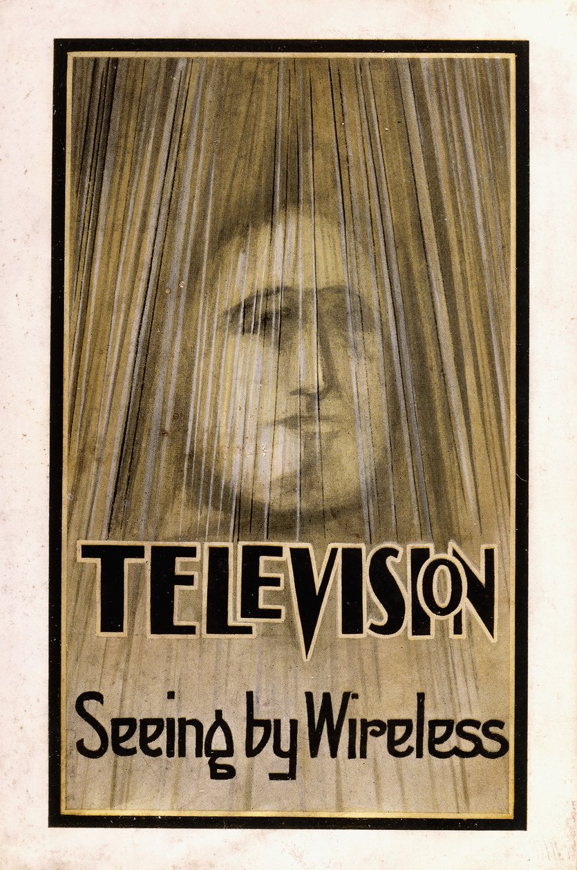 Cubierta ilustrada para la primera edición de "Televisión, 1926 de English School