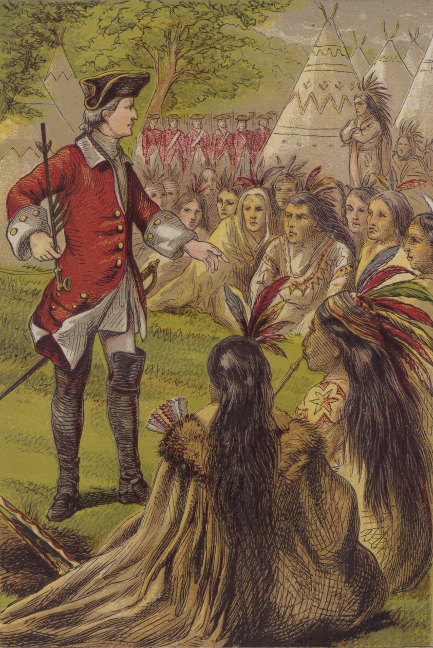 Ilustración para The History of Sandford and Merton (litografía en color) de English School