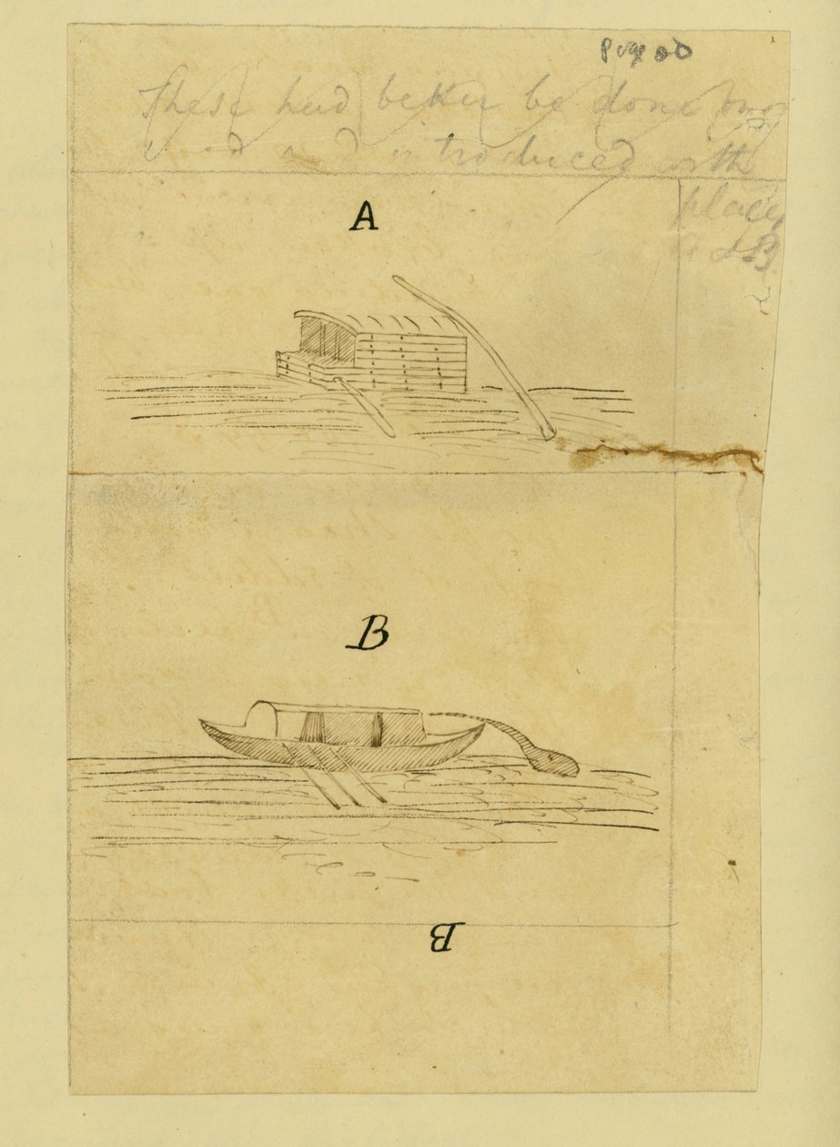 Ilustración de cartas escritas en un viaje a las partes occidentales de los Estados Unidos..., por Elias Fordham Pym, 1818 de English School