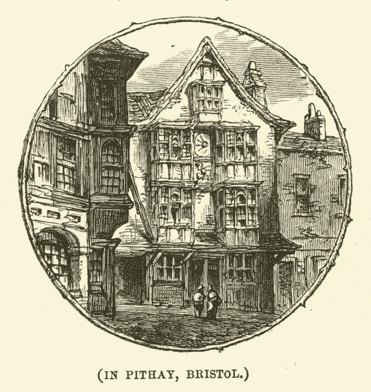 En Pithay, Bristol (grabado) de English School