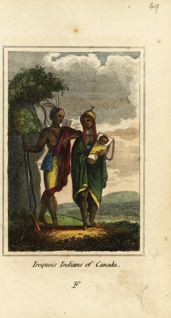 Indios iroqueses de Canadá de English School