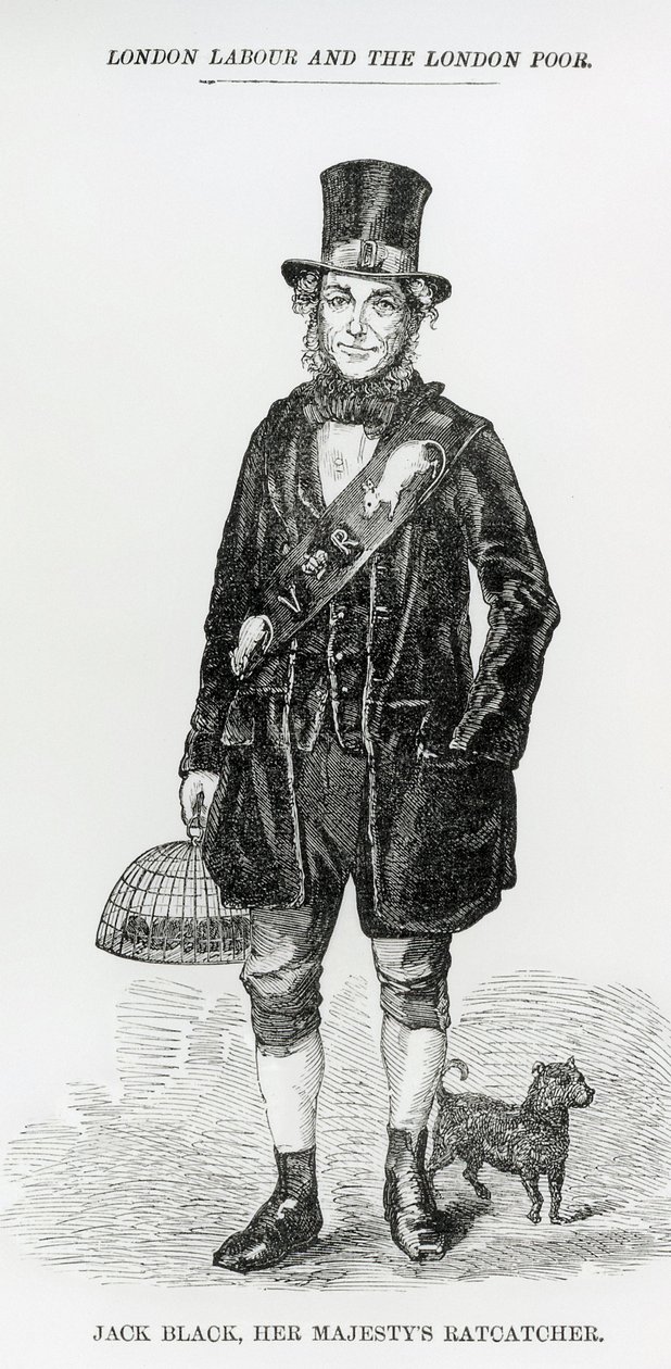 Jack Black, el cazador de ratas de Su Majestad, c.1840 de English School