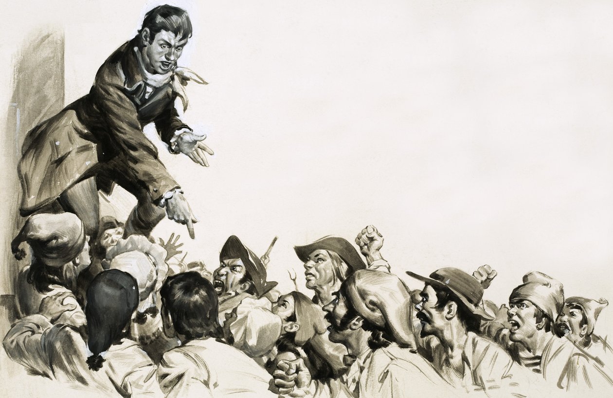 Jean Paul Marat despertó el odio en los corazones de las turbas de París de English School