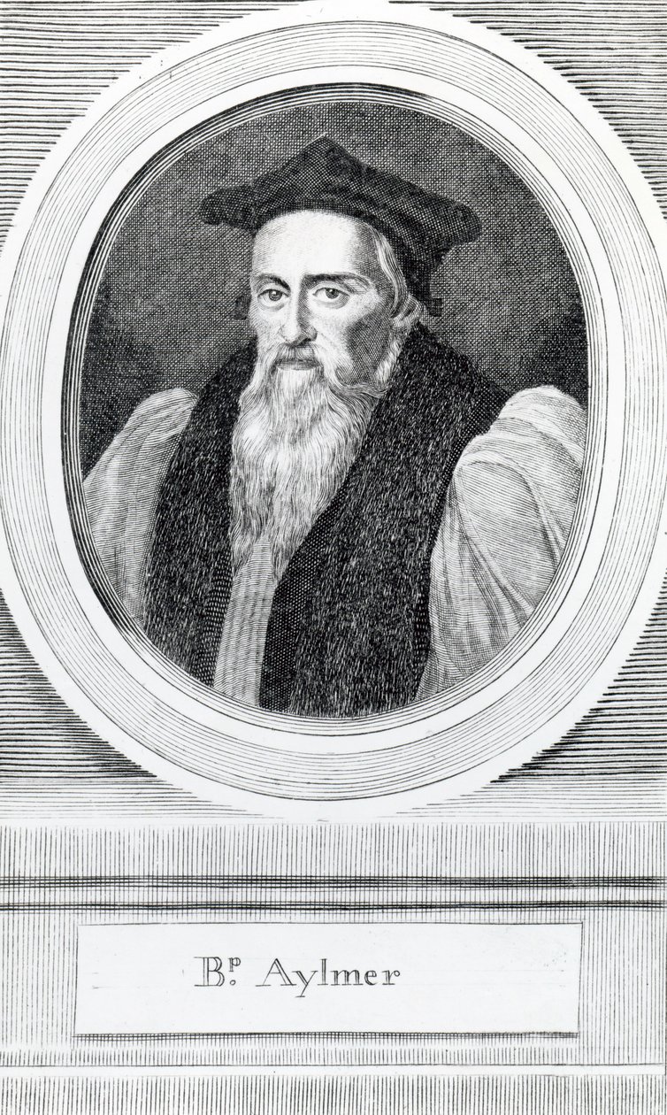 John Aylmer, Lord Obispo de Londres (1521-94) de English School