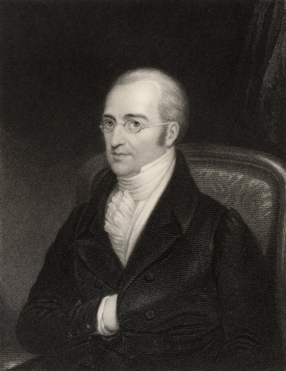 John Cooke, grabado por W. Holl, de 