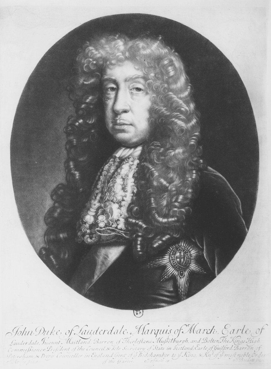 John Maitland, Duque de Lauderdale, Marqués de March de English School