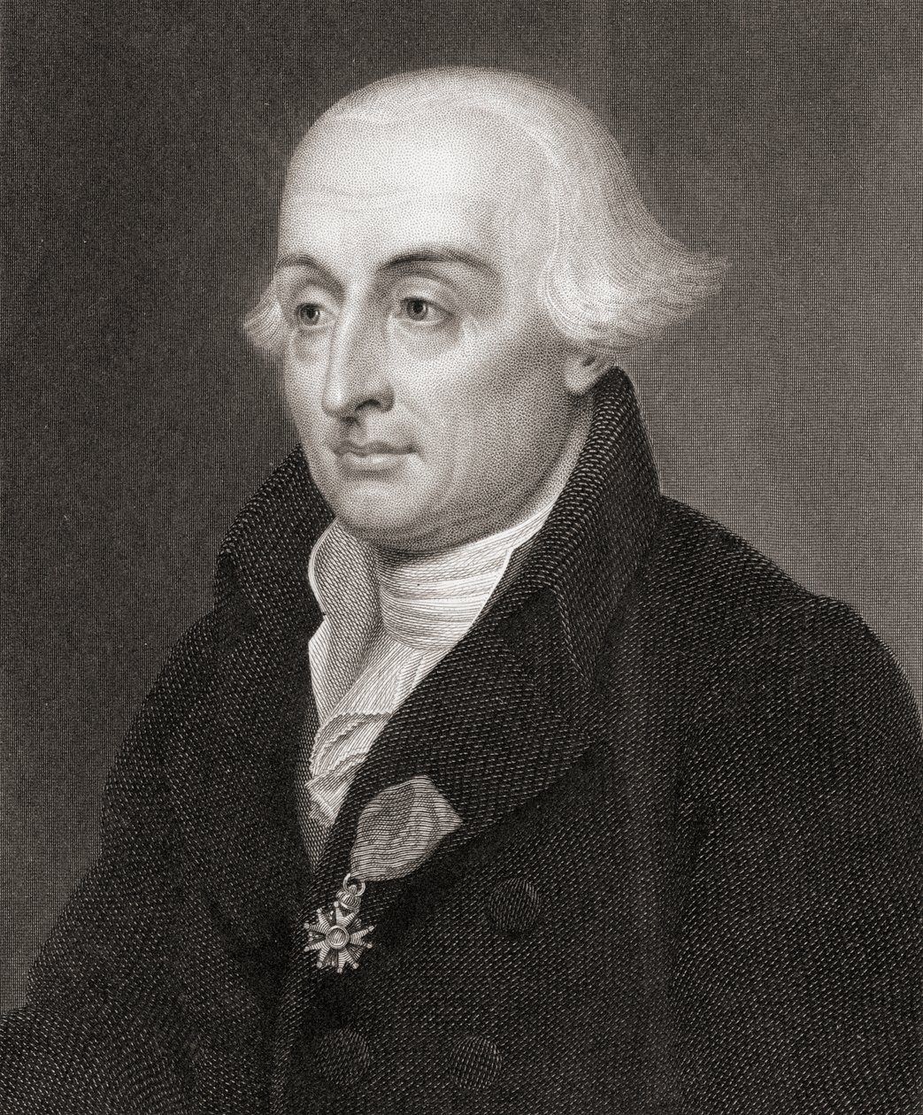 Joseph-Louis Lagrange, Conde del Imperio (1736-1813) de Gallery of Portraits, publicado en 1833 de English School