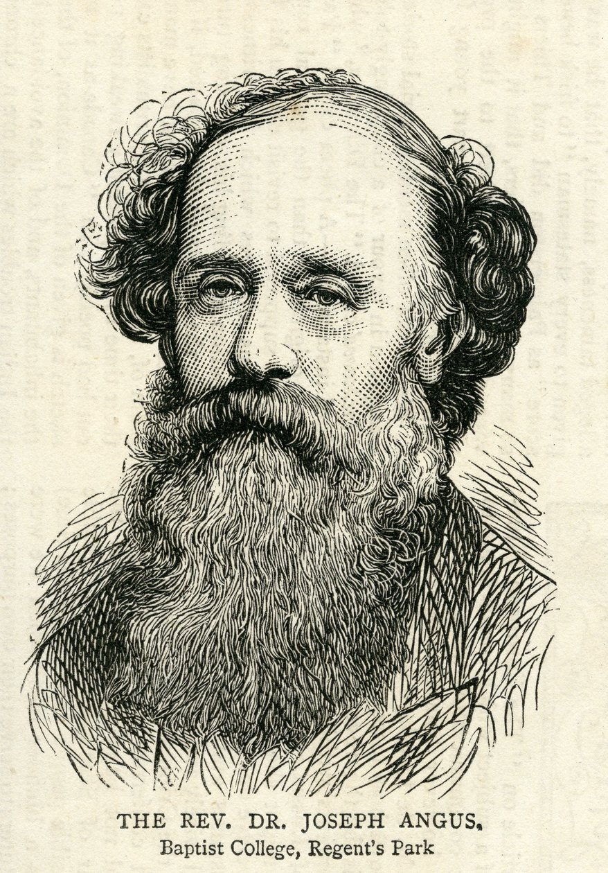 Joseph Angus (1816-1902) ilustración de The Graphic 10 de julio de 1875 de English School