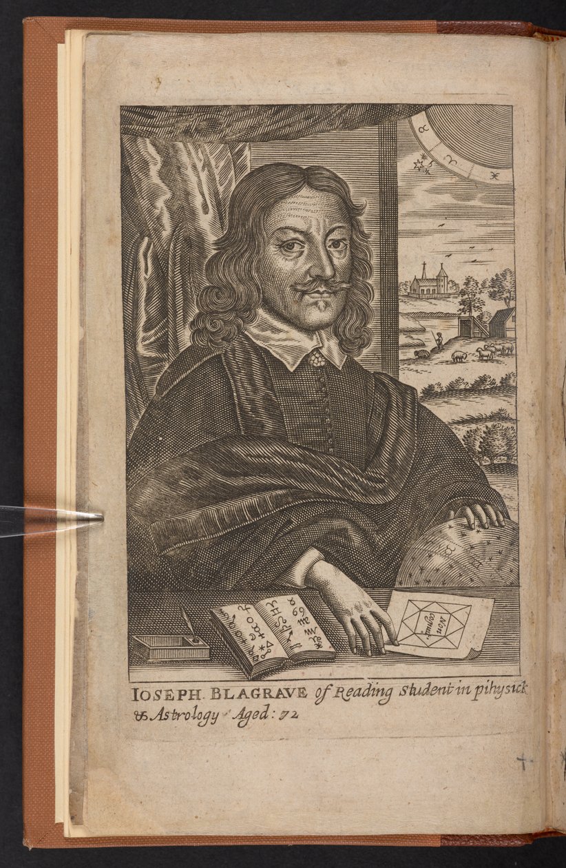 Joseph Blagrave de Reading estudiante de Pihysick y Astrología: edad 72