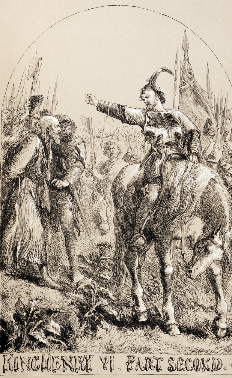 Rey Enrique VI, Parte II, 1890 de English School