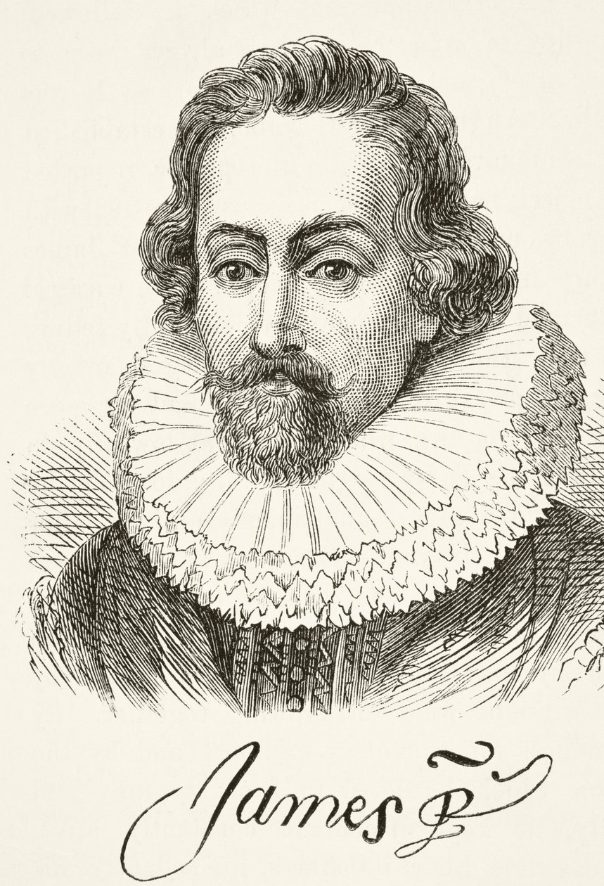 Rey Jacobo I de Inglaterra, de 