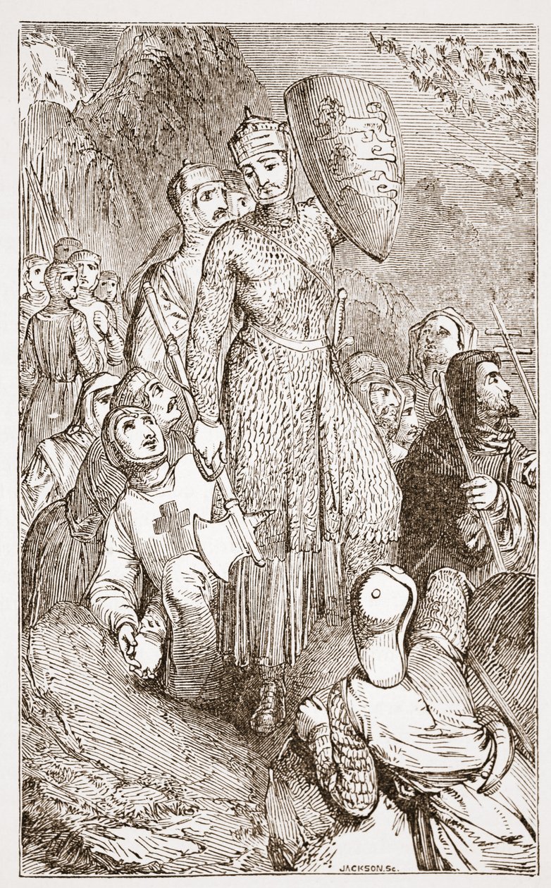 El Rey Ricardo en la Cruzada de English School