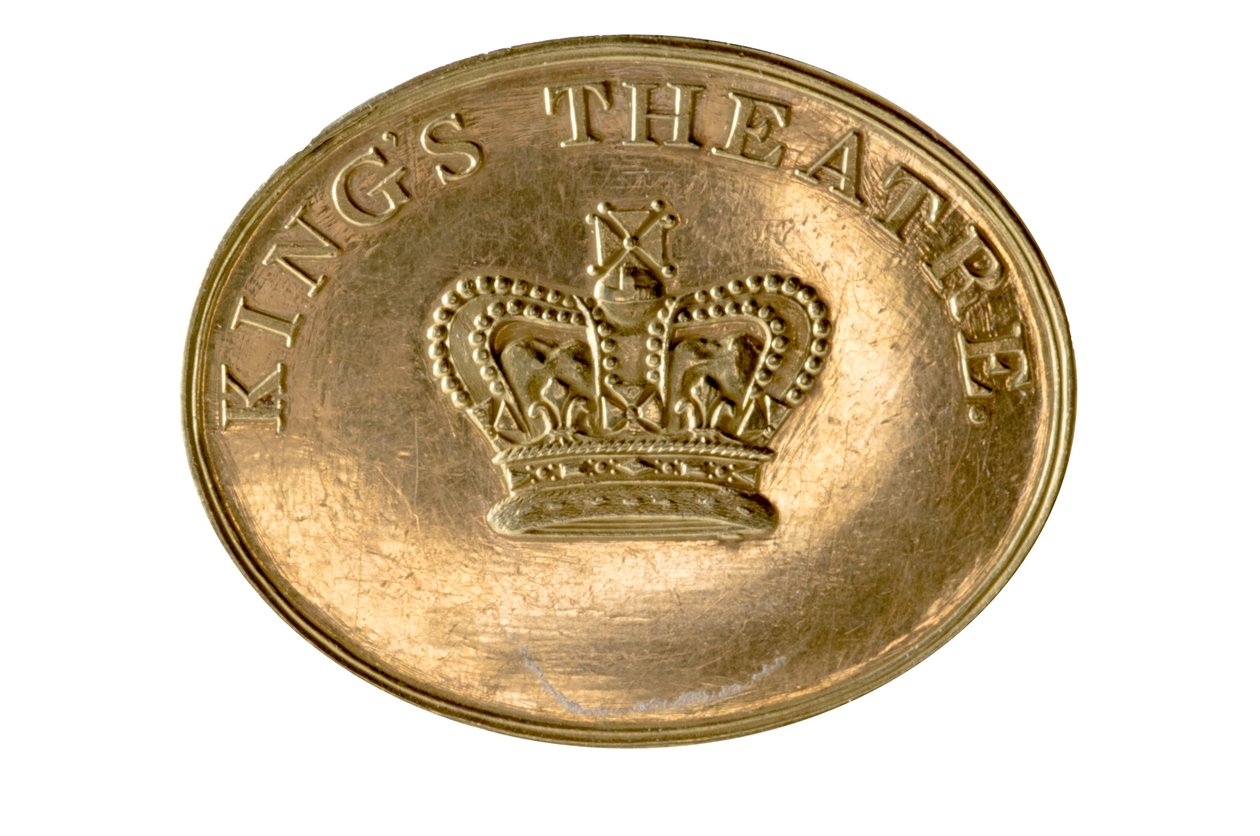 Pase dorado del Lord Chamberlain para el King
