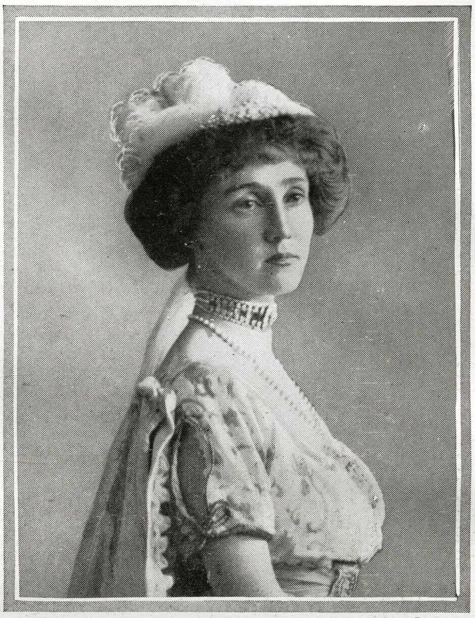 Lady Rothes, detalle de Pasajeros en el RMS Titanic, de 